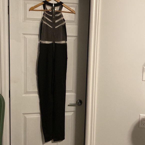 Mesh/ Transparent Jumpsuit - Picture 4 of 5